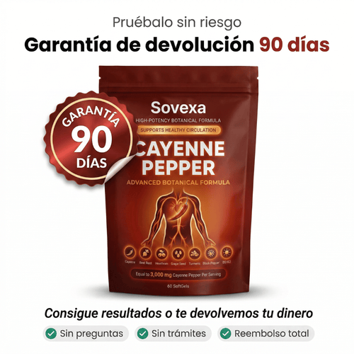 Sovexa Capsaicina Activa® — Softgels de Cayena