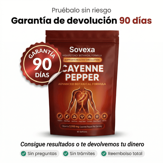 Sovexa Capsaicina Activa® — Softgels de Cayena