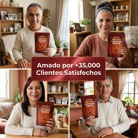 Sovexa Capsaicina Activa® — Cápsulas Blandas de Cayena