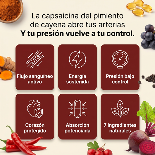 Sovexa Capsaicina Activa® — Cápsulas Blandas de Cayena