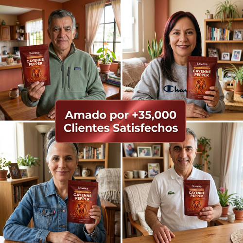 Sovexa Capsaicina Activa — Cápsulas Blandas de Cayena