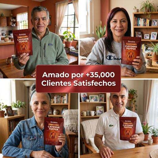 Sovexa Capsaicina Activa — Cápsulas Blandas de Cayena